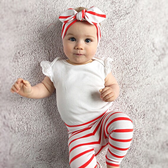 baby girl leggings and headband