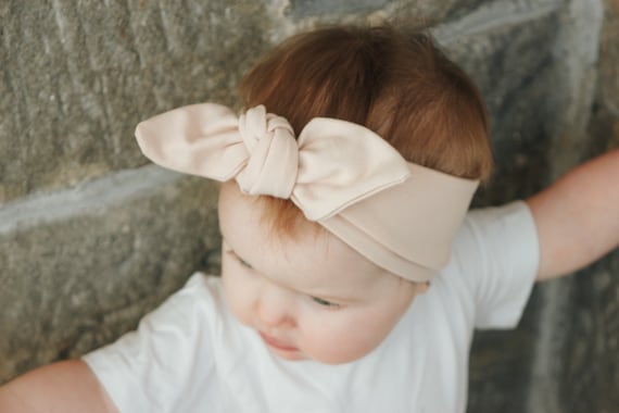 Barrette cheveux noeud bébé et petite fille - Fait main avec ♥︎ - Taille  unique