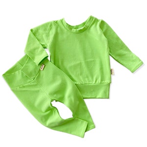 Lime Green Pant Set 