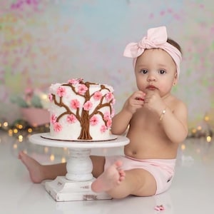 Light Pink High Waisted Bummies and/or Headband Set, Baby Bummy Shorts, Toddler Bummies Headband, Cute Clothing for Kids
