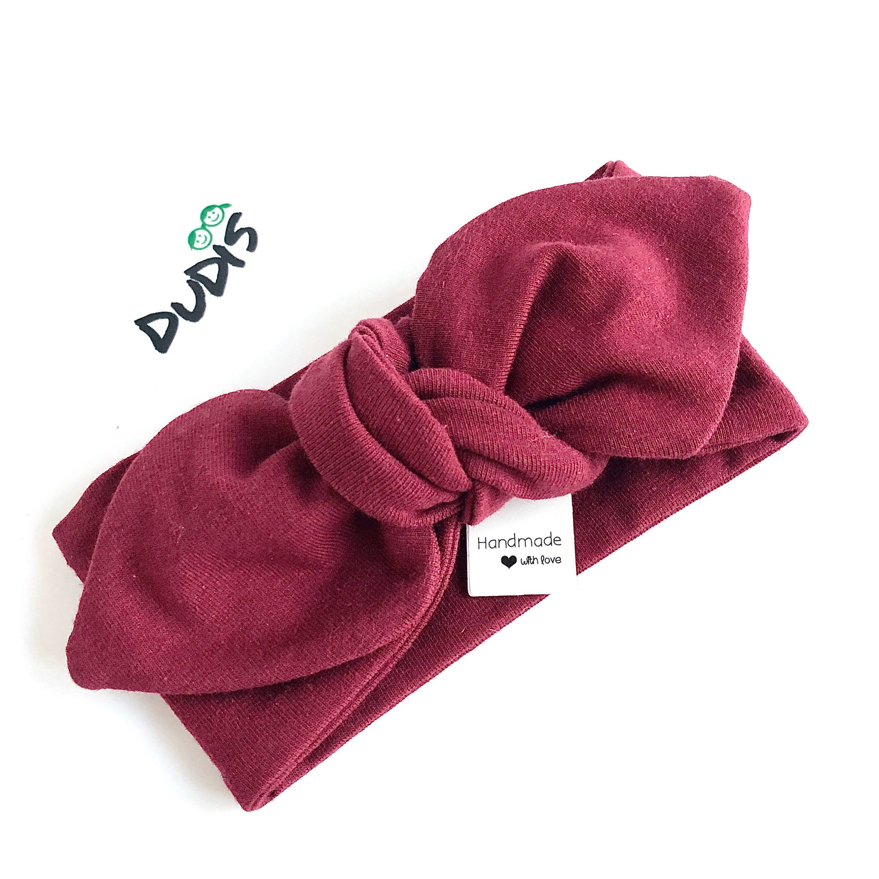 Baby Girl Top Knot Headband Set / Preemie Newborn Headbands / Etsy