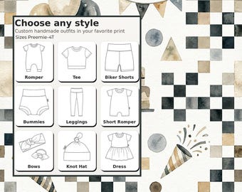 Moderne baby-outfit voor verjaardag | Feestelijke geruite peuterkleding | Romperjurk Bummies-legging | Preemie-4T | Cadeau kraamcadeau