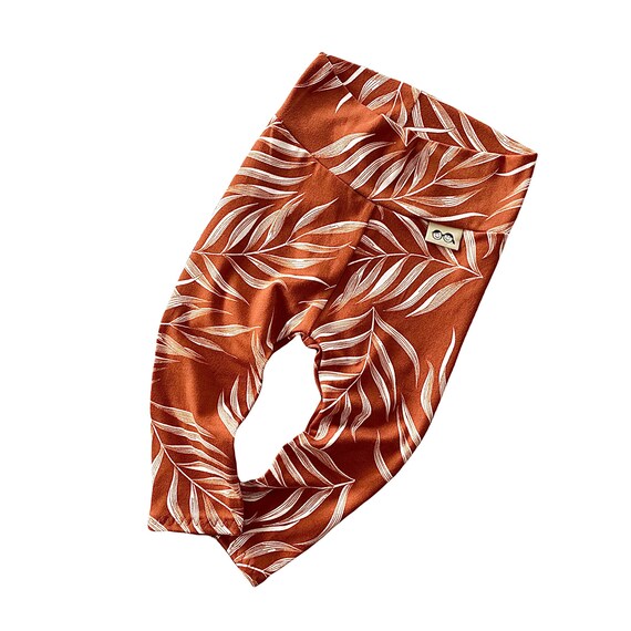 Burnt orange toddler leggings online