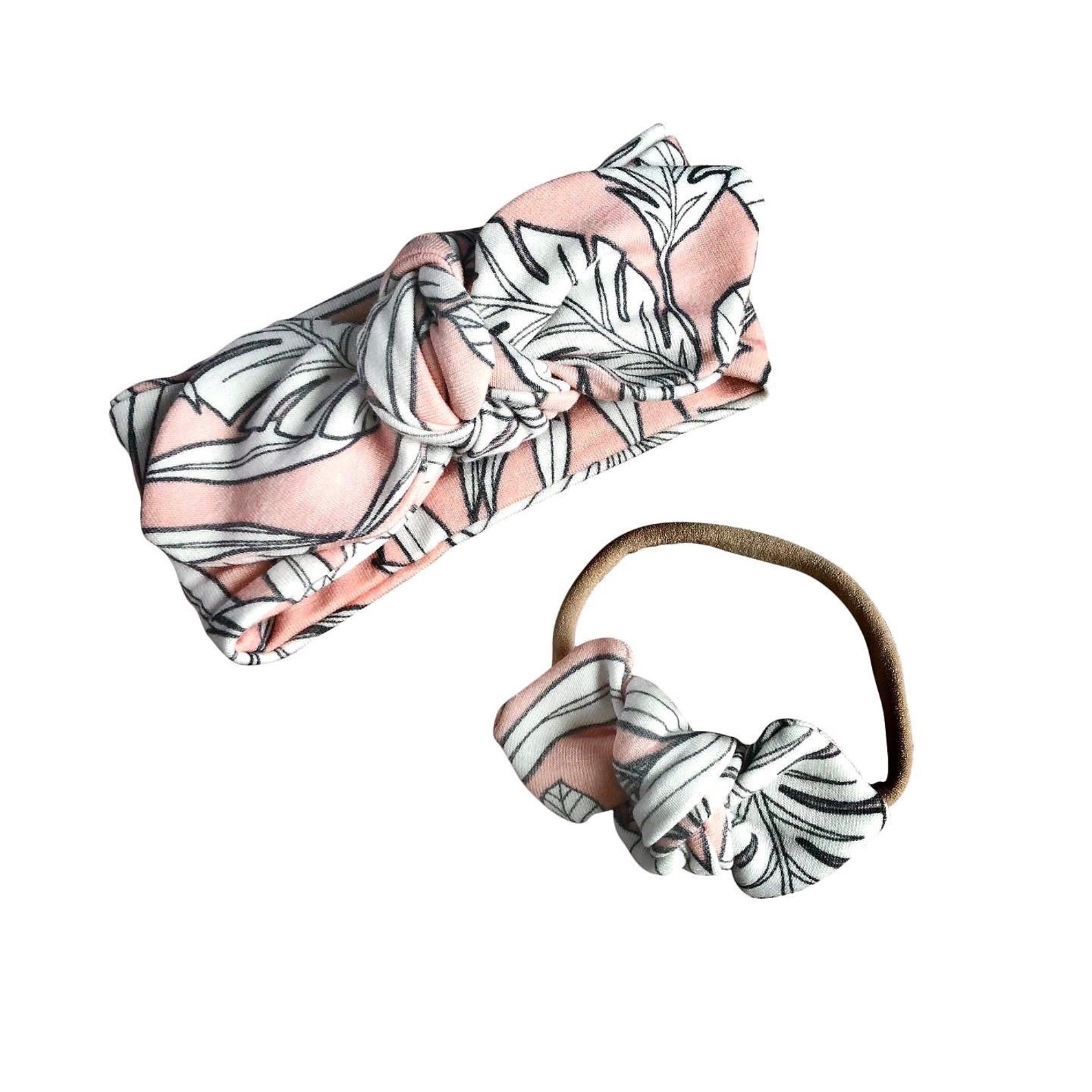 Baby Girl Top Knot Headband Set Preemie Newborn Headbands Etsy