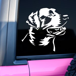 Labrador Sticker | Dog Stickers For Cars | Labrador Retriever Sticker | Custom Dog Stickers | Dog Owner Gifts | Vinyl Decals