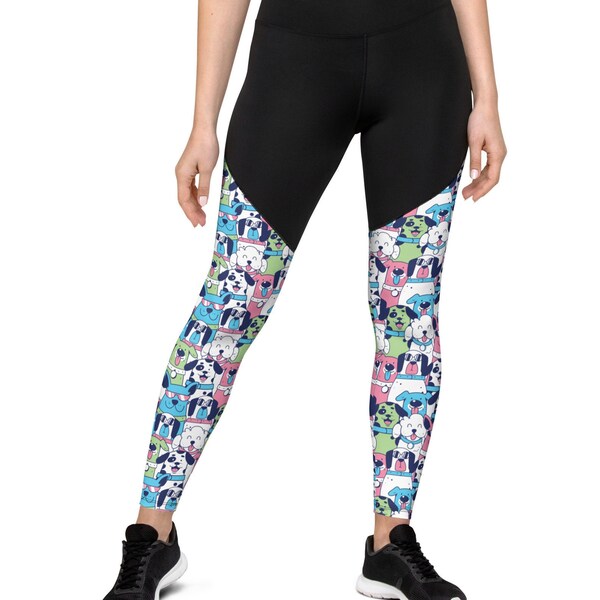 Dog Walking Leggings Etsy