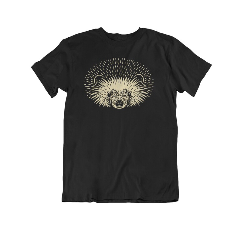 Hedgehogs Shirt Hedgehog T Shirt Cute Hedgehog Design Short Sleeve Womens Mens Summer Shirt Forest Animals Shirt