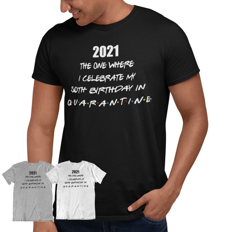 Lockdown Hotel Quarantine Australia 2021 50th Birthday Quarantine T Shirt Birthday Shirt Custom Birthday T Shirt