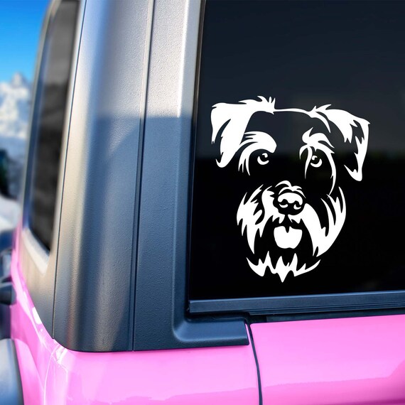 Buy Miniature Schnauzer Sticker Personalised Dog Stickers Dog