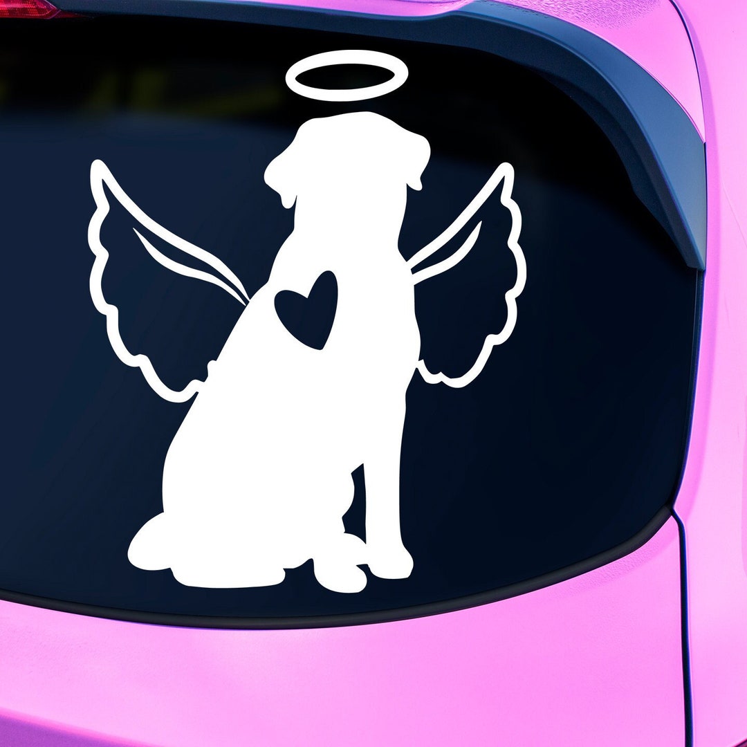 Labrador Retriever Sticker Pet Memorial Stickers for Cars Custom Dog