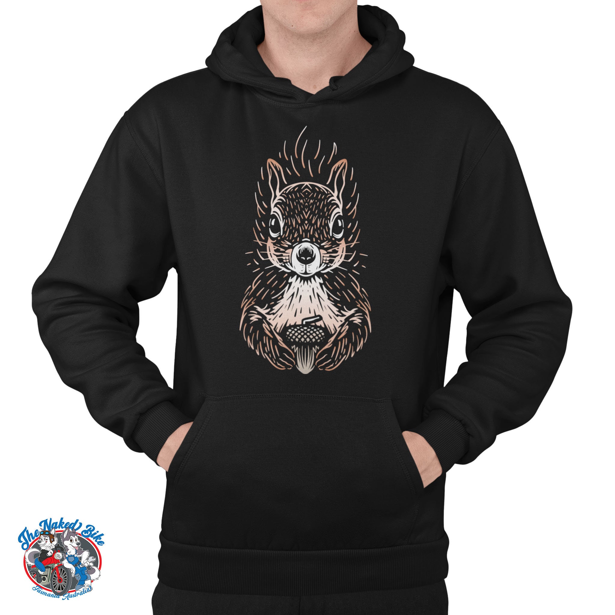 Squirrel Hoodie Squirrels Hoodie Animal Lover Gift Forest Etsy