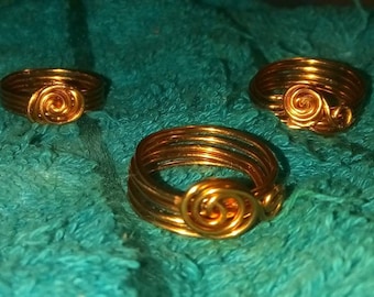 Custom Made Copper Ring
