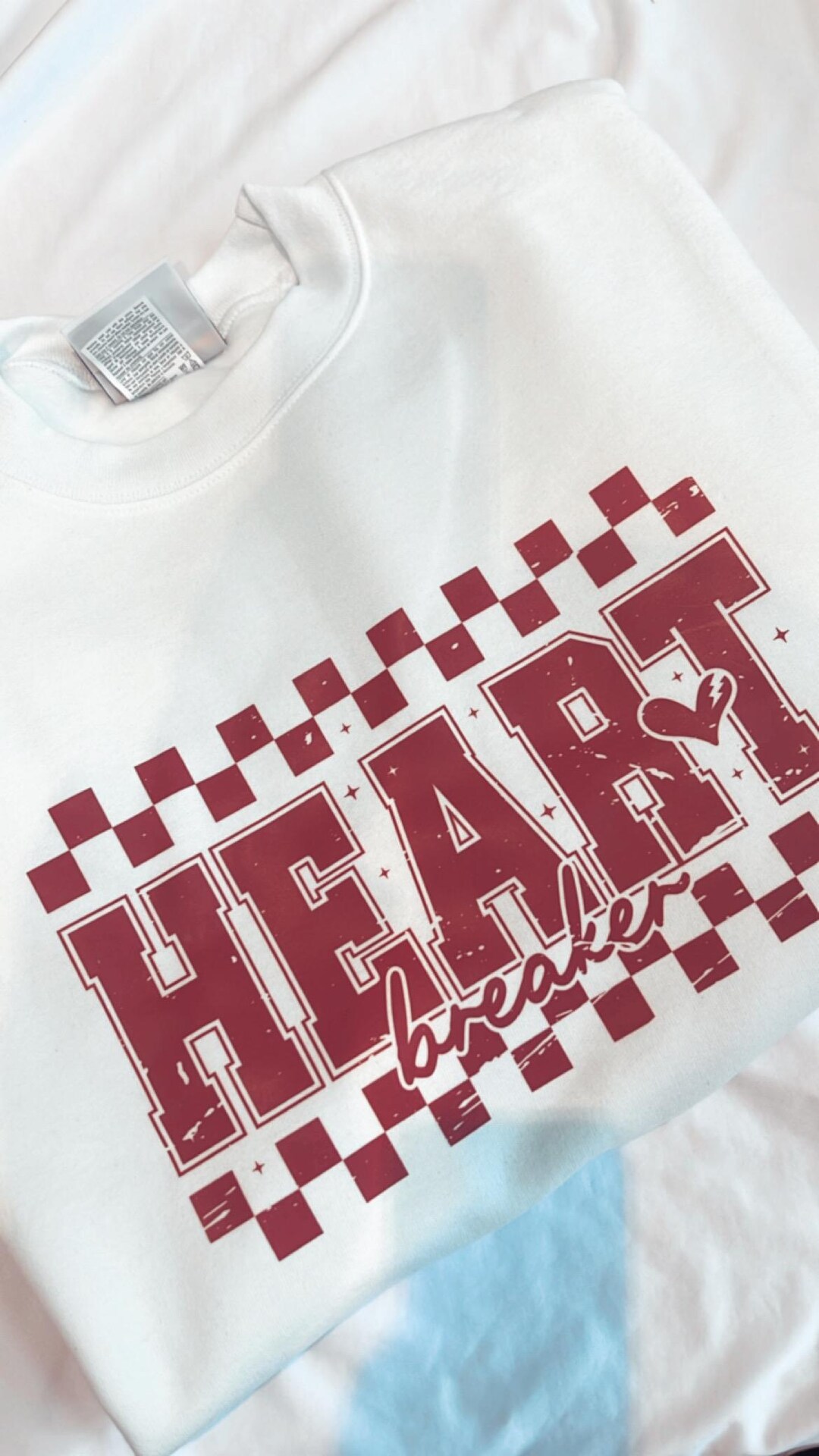 Multi Logo Big Red Heart Long Sleeve T-Shirt main image 1