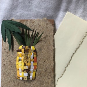 Piña tejida