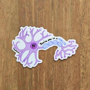 Neuron Myelin Vinyl Sticker