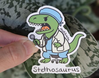 Stethosaurus Healthcare Vinyl Sticker