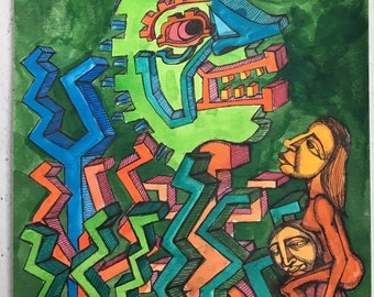 Travelling through strange lands