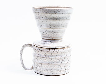Pour over in speckled white