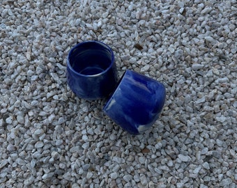 Twilight blue cup