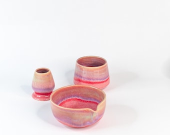 After Glow matcha set