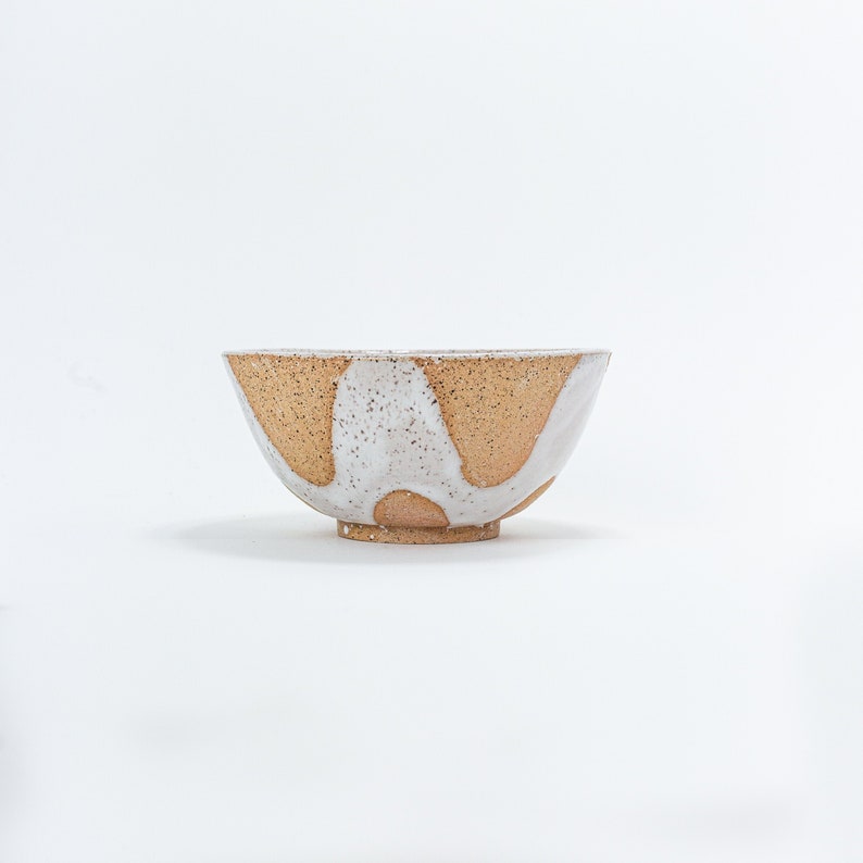 Made to order: Speckled Daisy white bowl image 2