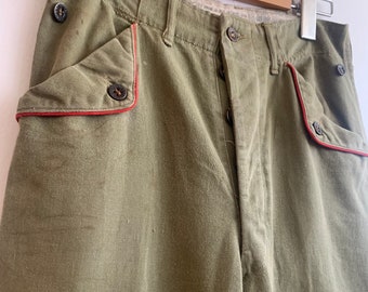 Vintage Boy Scout-broek uit de jaren 50