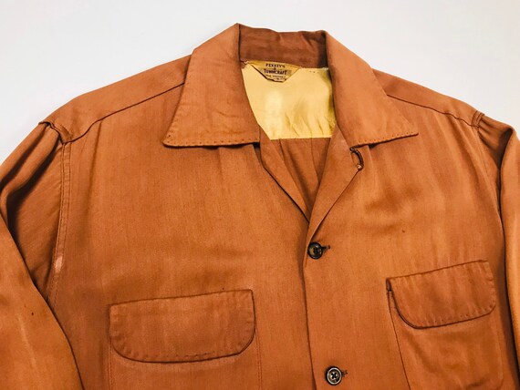 1950s Flap Pocket Gaberdine Small PENNYS TOWNCRAFT