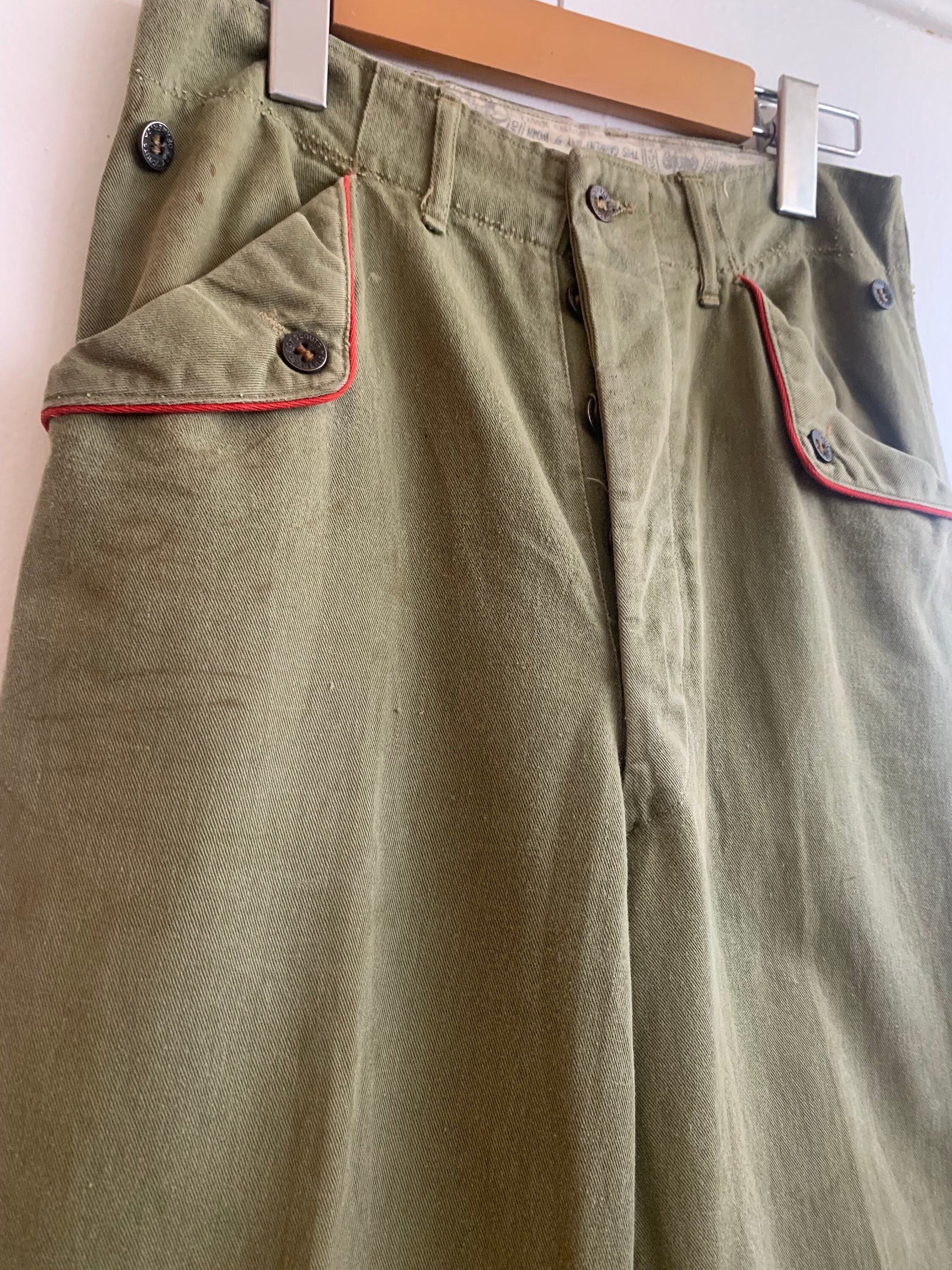 Vintage 1950's Boy Scout Pants - Etsy Vintage 1950's Boy Scout Pants - Etsy