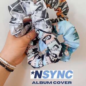 NSYNC Hair Scrunchies | 2000s Nostalgia | *NSYNC