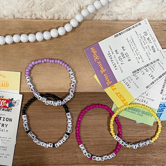 Disney Fireworks Happily Ever After Wishes Disney World Park  Bracelets Beaded Disney Bracelets Friendship Bracelets