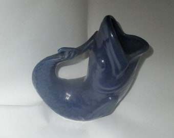 Ceramic fish-shaped water or wine jug