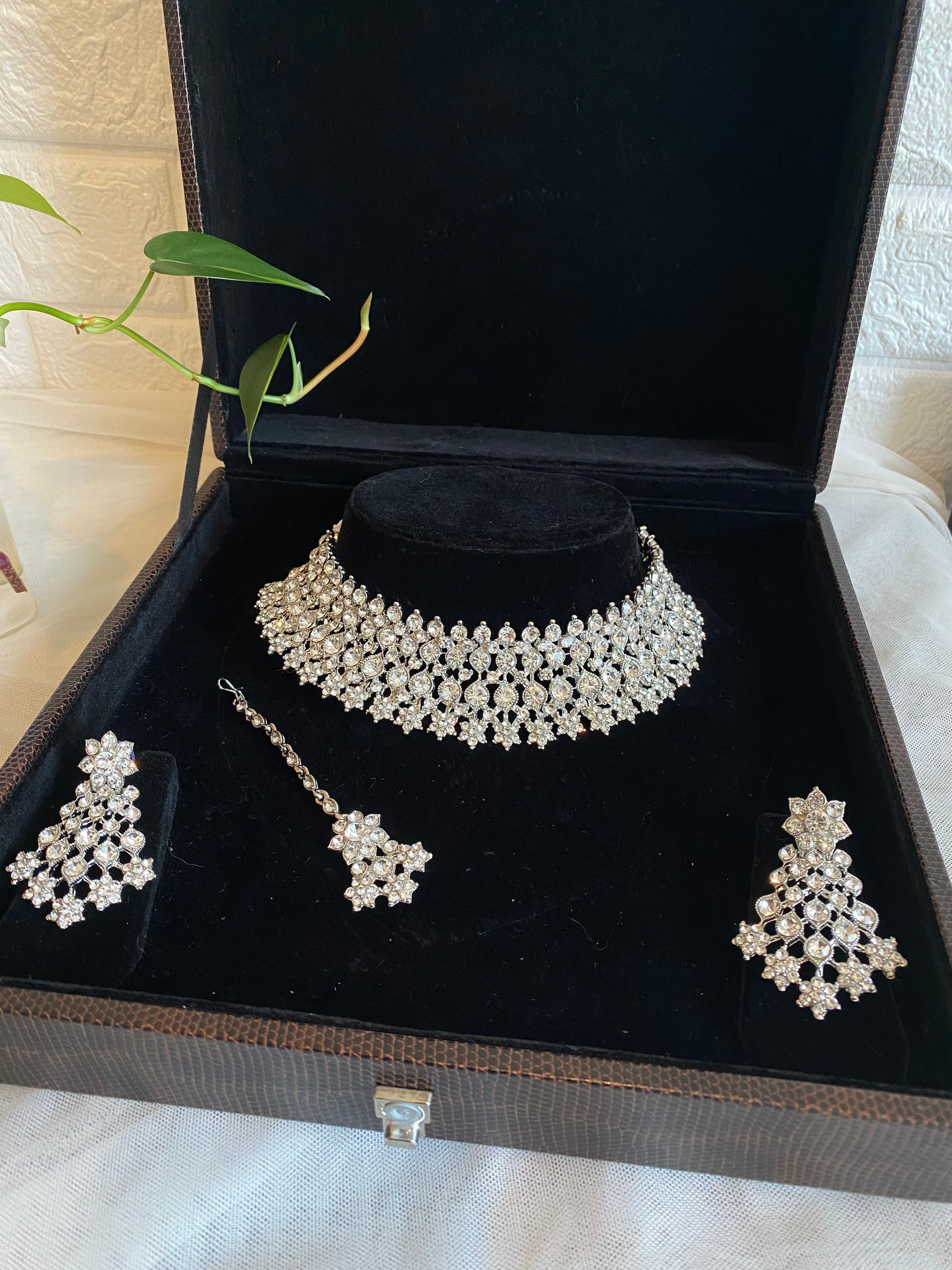 Silver Plated Designer Necklace | Shop Now - Trink Wink Jewels