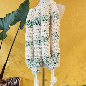 Floral garlands / faux garlands / floral mala / Mendhi / haldi / floral jewelry / flower jewelry
