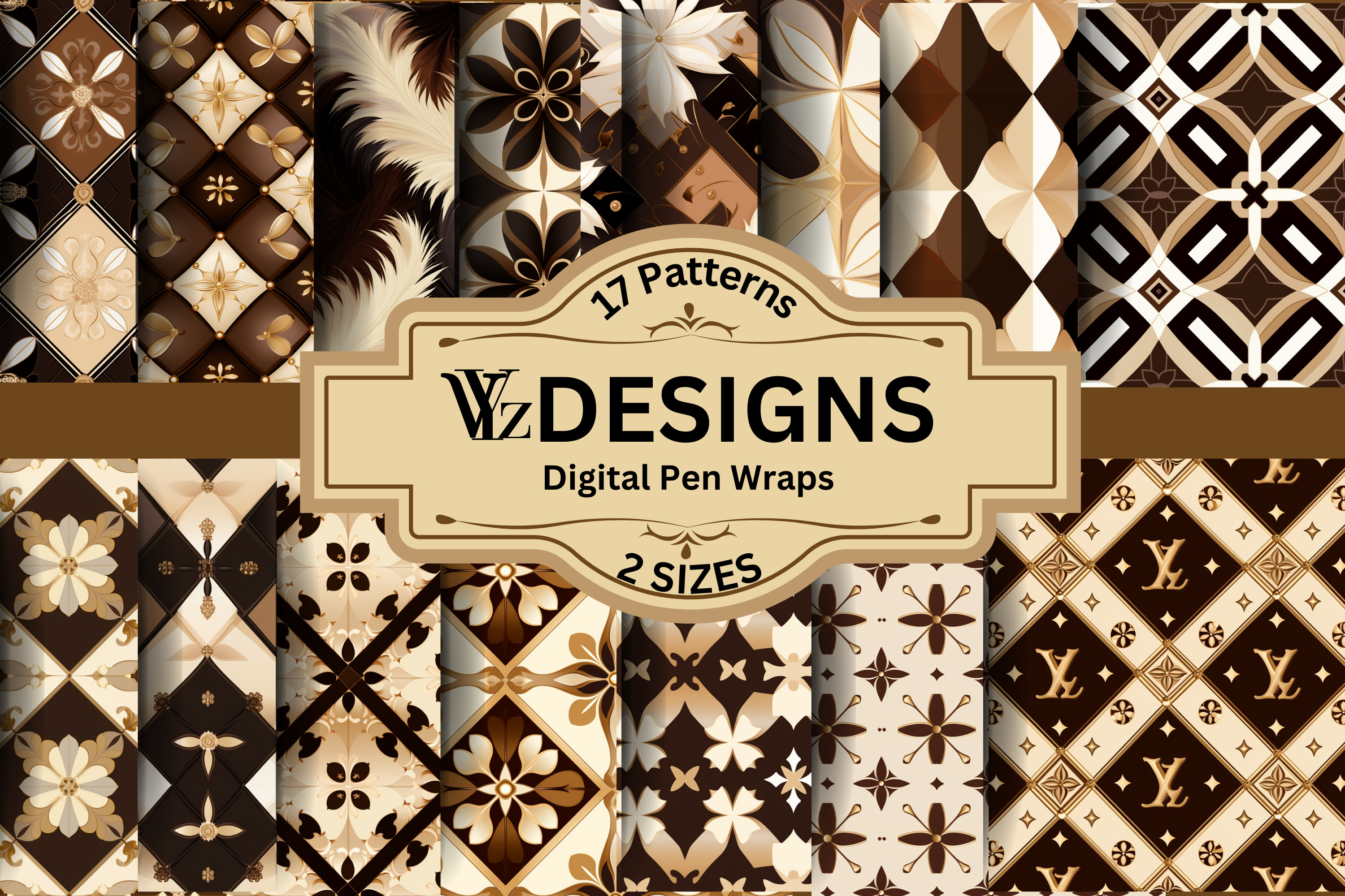 LOUIS VUITTON Pattern SVG Cricut Cut File Sticker Decal Clipart Vector –  DNKWorkshop