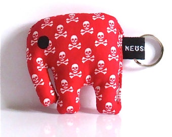 KEY FANT ,little skull red