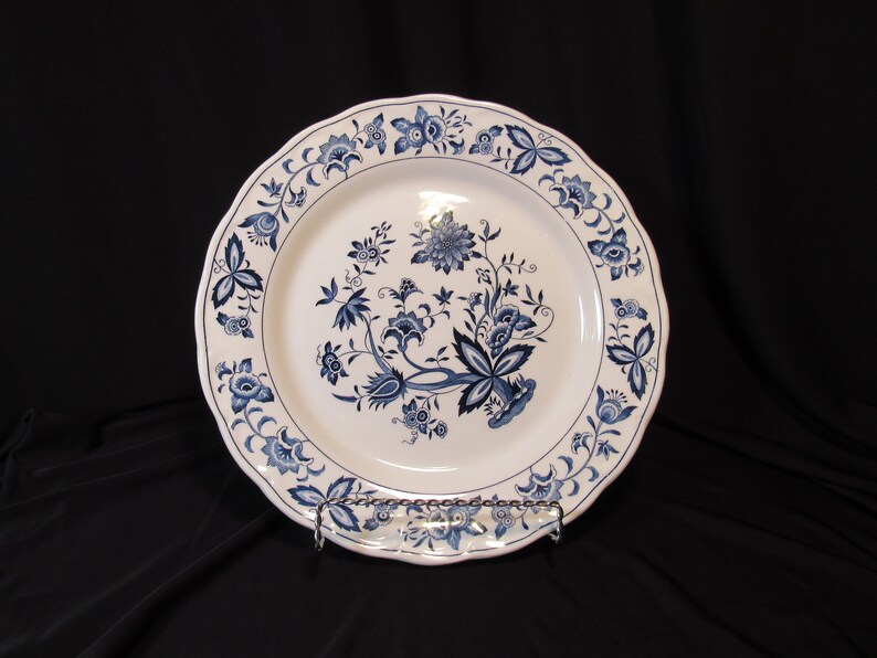 Harmony House Blue 12 Chop Plate Etsy
