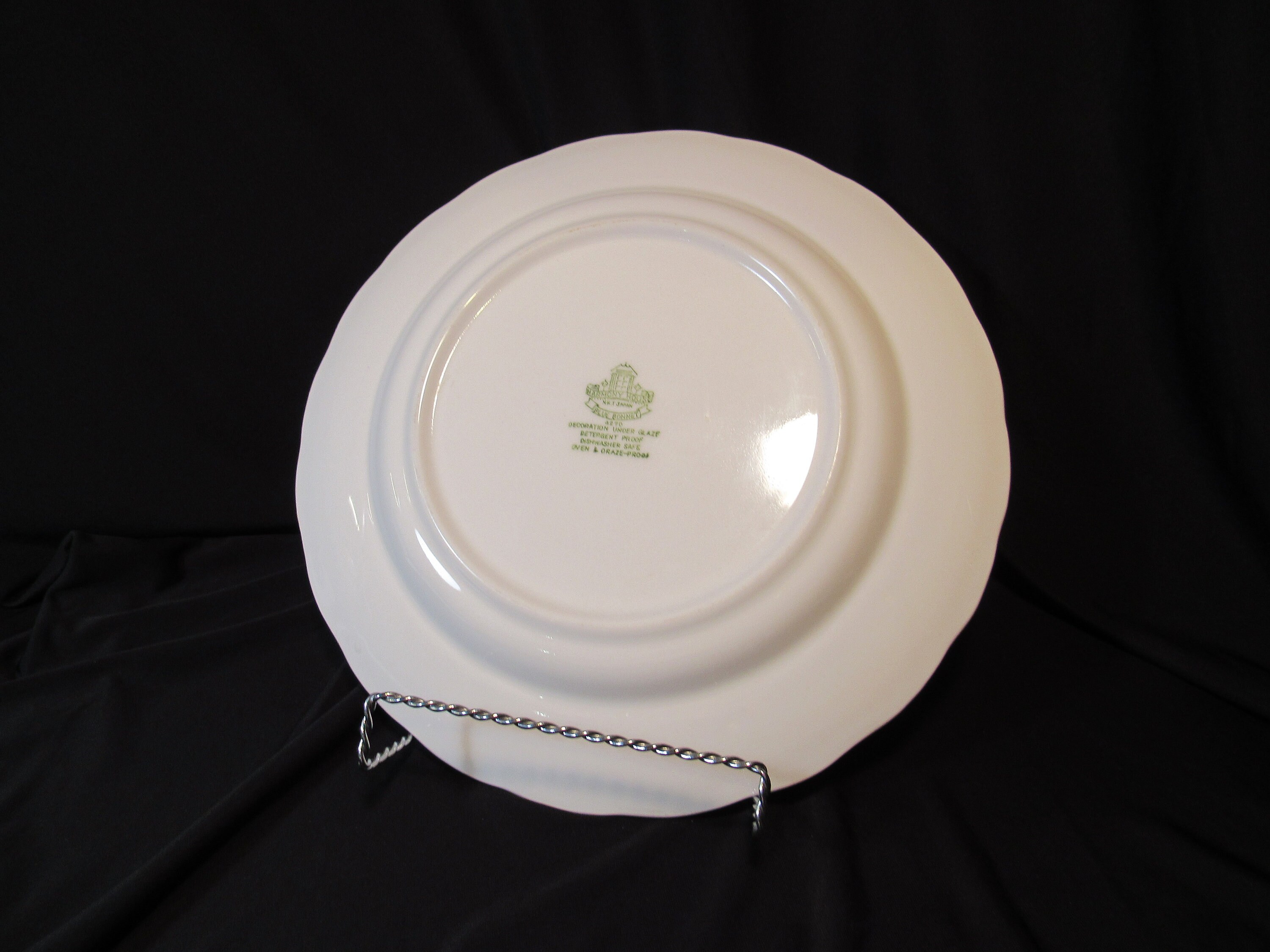 Harmony House Blue 12 Chop Plate Etsy