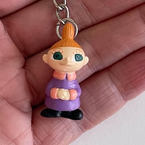 Moomin Keyring, Mymble Figurine Keychain: Scandinavian Collectible