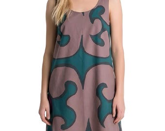 MARIMEKKO Aretta Pienet Kivet Dress Black White Cotton Tricot