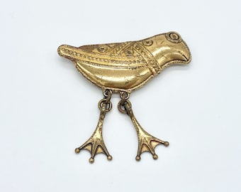 Bronze Bird Brooch by Kalevala Koru, Finland