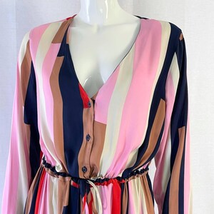 Robe Tunique Vero Moda En Coton à Carreaux - Taille 38/40, Bleu, Occasion Très Bon état