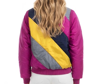 70s Ellesse Ski Jacket Vest Set: Retro Italian Ski Wear, Size S
