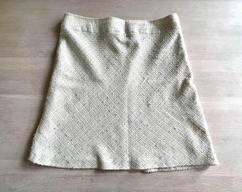 Vintage Tweed Mini Skirt, Dorothy Perkins A-Line, UK 14 EUR 42