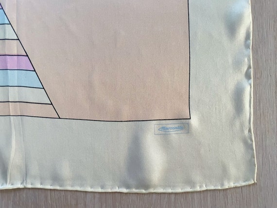 Marja Kurki Vintage Silk Scarf, Finnish Designer Past… - Gem