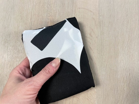 Marimekko Unikko Foldable Shopping Bag, Black and… - image 5