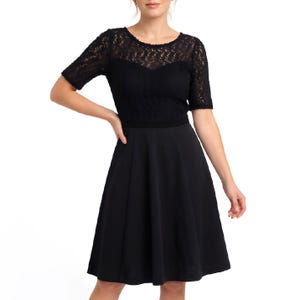 black lace dress for funeral Funeral Dress in Black 2X