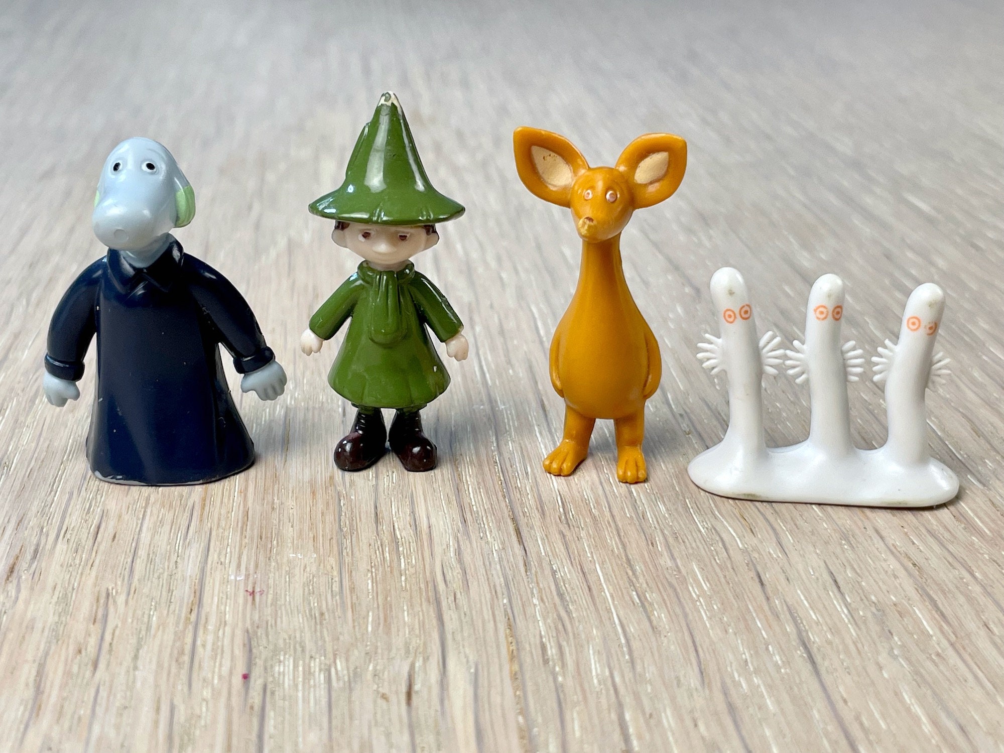 Moomin Figures From Finland, 8 Piece Set, Moomintroll
