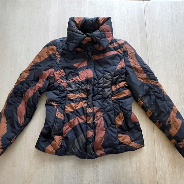 MARIMEKKO Vintage Puffer Jacket, Size S, Finnish Vintage Clothes