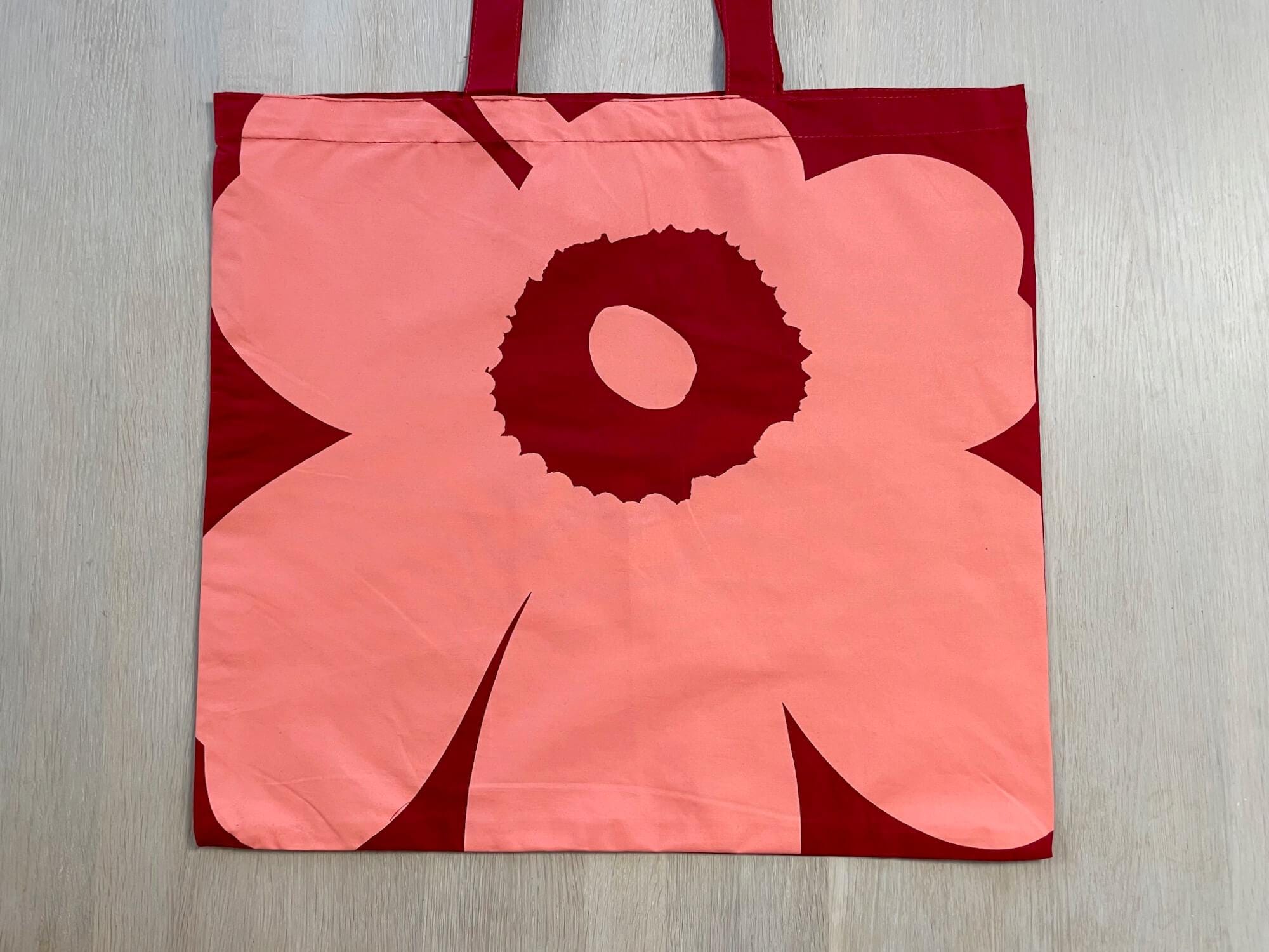 Marimekko Unikko 60th Anniversary Tote Bag, Large Floral Canvas