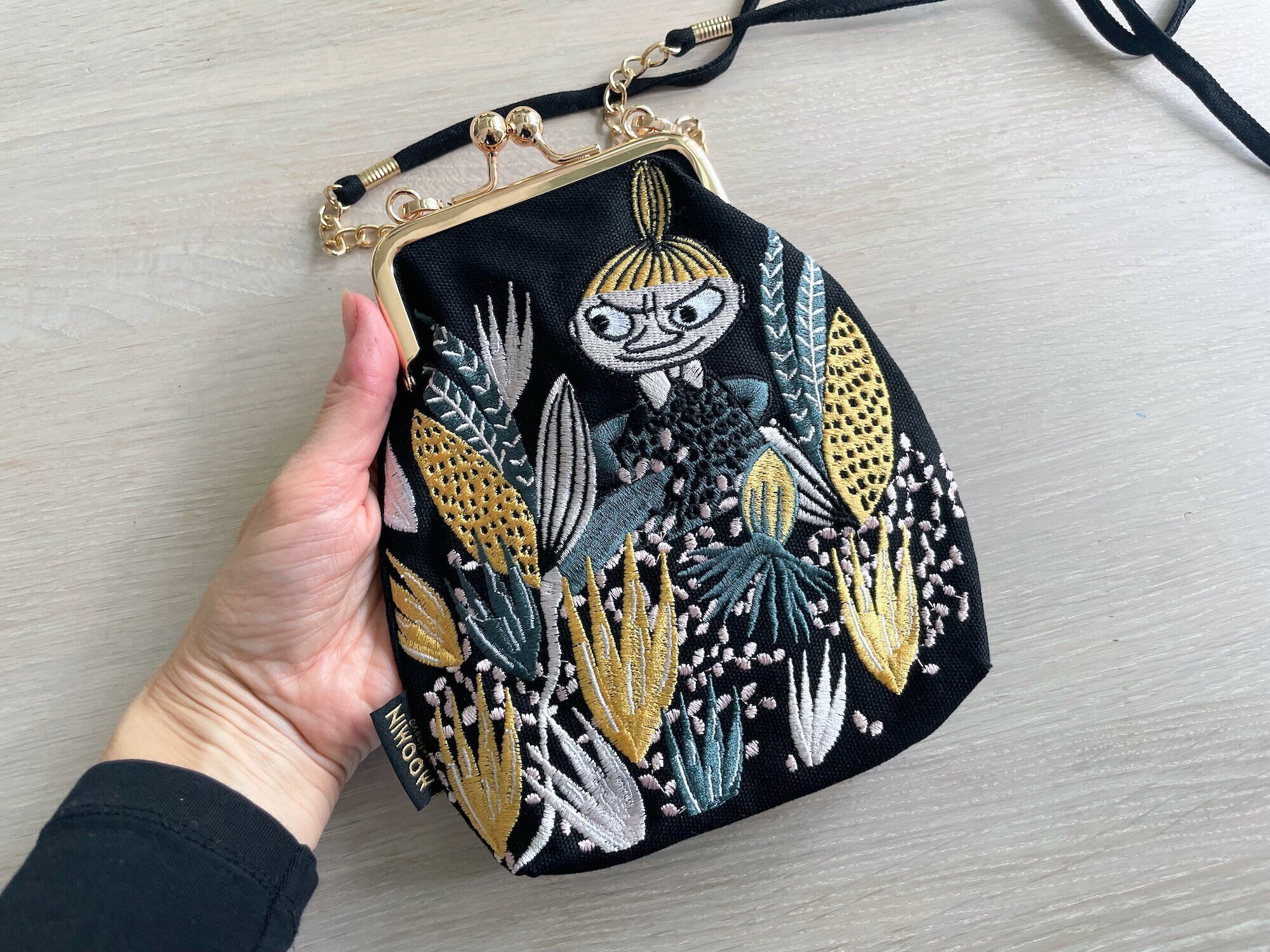 Sac Bandoulière Moomin Kawaii - Neuf Avec étiquettes, Couleur Rose, Coton